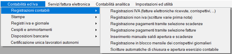 La ventilazione dei corrispettivi – contabili on line